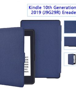 6" Flip Shell Leather Case Drop-Proof Protective Cover for Kindle 10th Youth Edition 2019 (Model J9G29R)/ Kindle 658