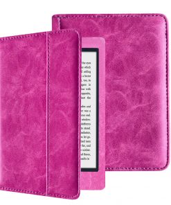 6" Flip Shell Leather Case Drop-Proof Protective Cover for Kindle 10th Youth Edition (Model J9G29R)/ Kindle 658