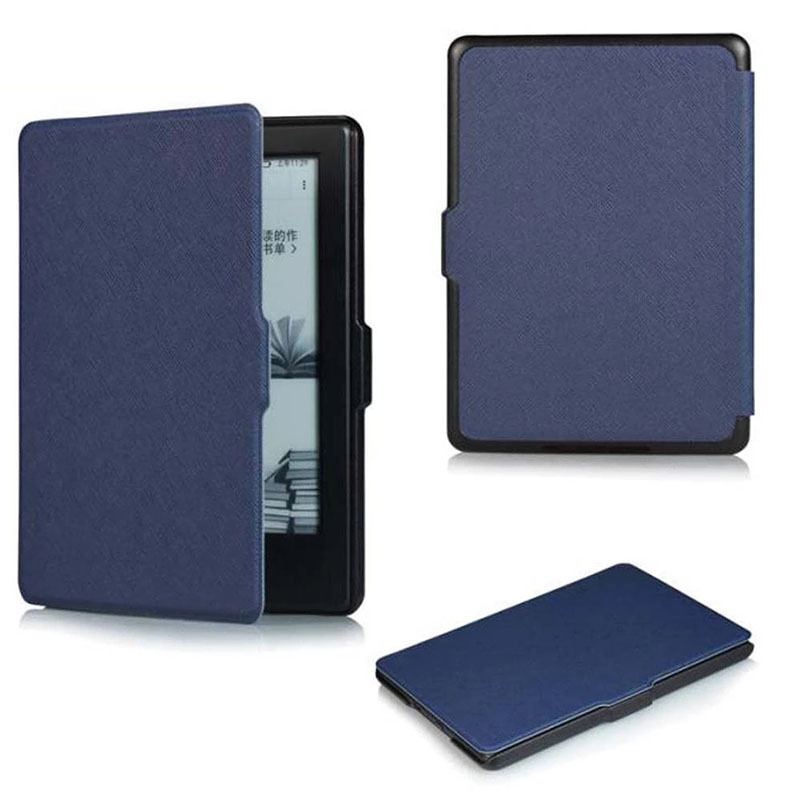 6" Leather Case Drop-Proof Protective Cover for Kindle Gen 8 (Model SY69JL)/ Kindle 558