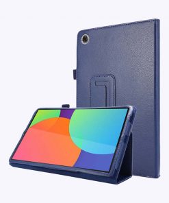 10.3" Two-Fold Folio Stand Case Back Clip Shell Protective Cover for Lenovo Tab M10 Plus (X606F/ X606X)