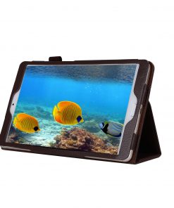 8.4" Two-Fold Folio Stand Case Back Clip Shell Protective Cover for Huawei Mediapad M3 (BTV-W09 BTV-DL09)
