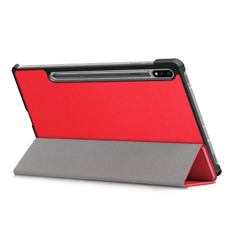 11" Tri-Fold Case Magnetic Protective Cover Folio Shell for 2020 Samsung Galaxy Tab S7 (SM-T870/ T875/ T878) - Image 7