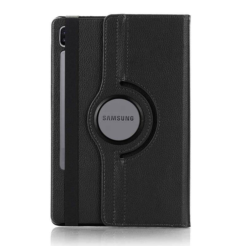 10.5" Rotating Folio Case Leather Shell Protective Cover for 2023 Samsung Galaxy Tab S6 10.5 (SM-T860/ T865/ T867) - Image 8