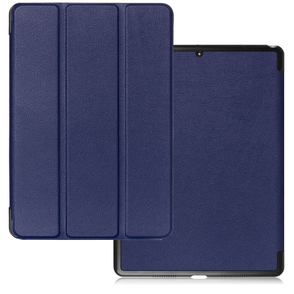 10.5" Tri-Fold Stand Case Leather Shell Drop-Proof Protective Cover for 2017 Apple iPad Pro (Model A1852/A1701/A1709) - Image 8