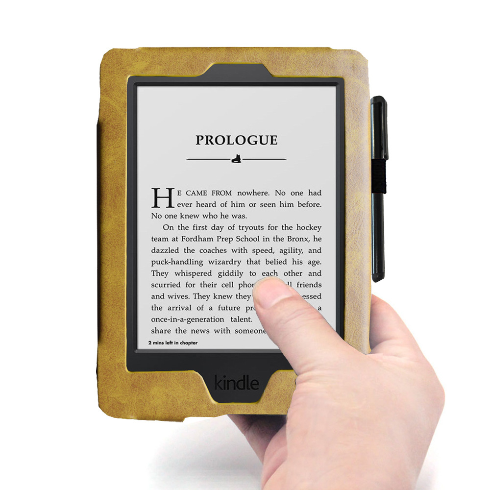 6" Leather Case Drop-Proof Protective Cover for Kindle Paperwhite 1/ 2/ 3 - Image 4