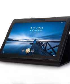 Alternative view of 10.1" Two-Fold Folio Stand Case Back Clip Shell Protective Cover for Lenovo Tab M10 HD (TB-X505F/ L)