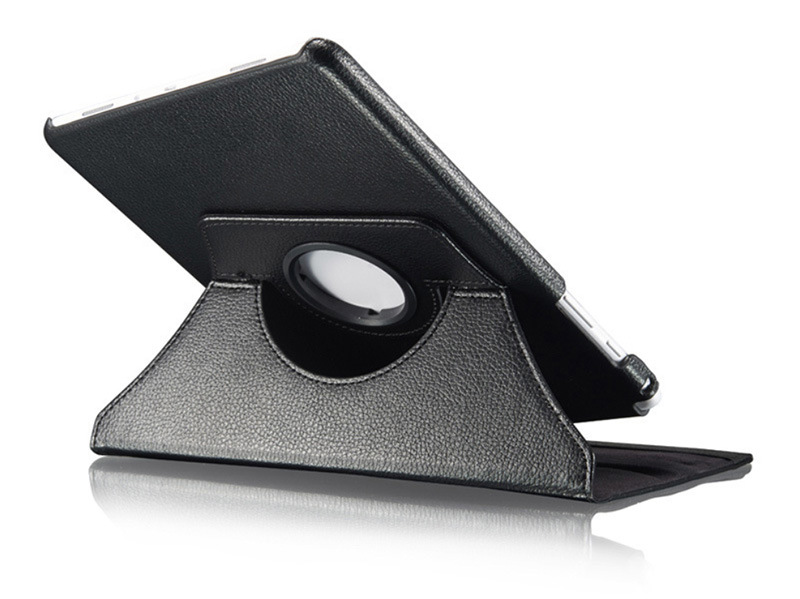 9.7" Rotating Folio Case Leather Shell Protective Cover for Samsung Galaxy Tab A (Model T550/ T555/ P550/ P555) - Image 4