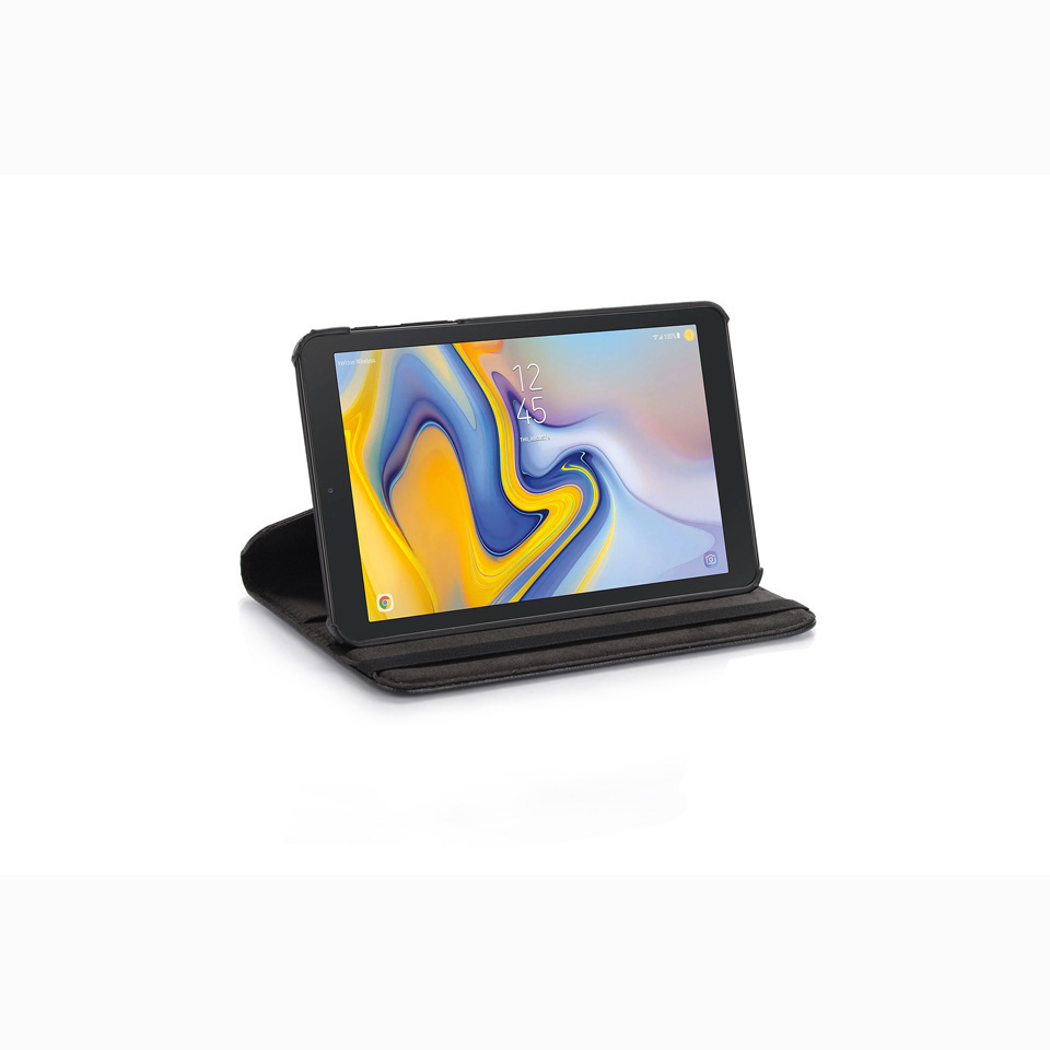8" Rotating Folio Case Leather Shell Protective Cover for Samsung Galaxy Tab A 8.0 LTE SM-T387 - Image 2