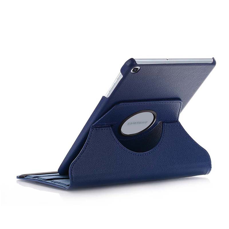 10.5" Rotating Folio Case Leather Shell Protective Cover for 2019 Samsung Galaxy Tab S5e 10.5 (SM-T720/ T725) - Image 5