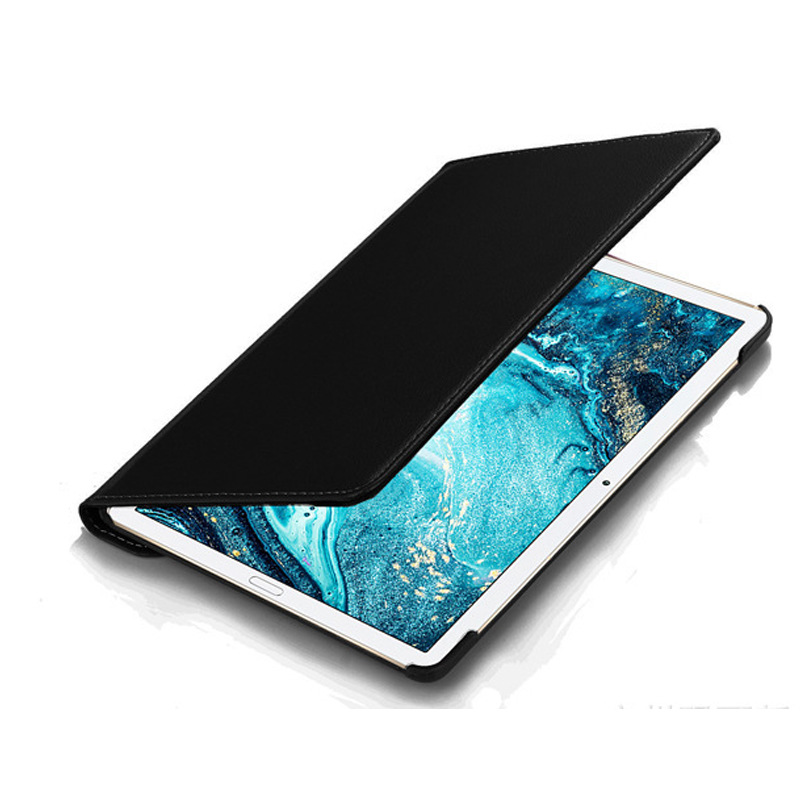 10.8" Rotating Folio Case Leather Shell Protective Cover for 2019 Huawei MediaPad M6 - Image 3