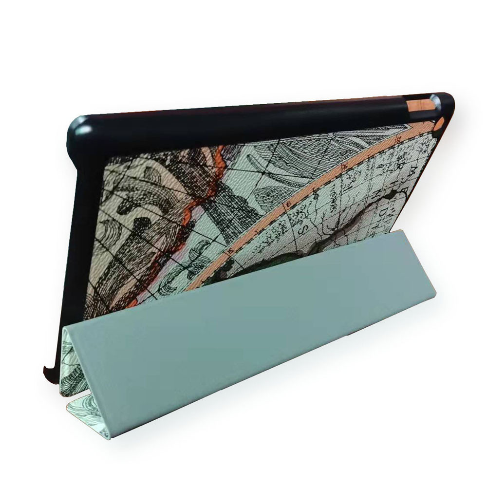 8" Flip Shell Leather Case Drop-Proof Protective Cover for Amazon Kindle Fire HD 8 5th Gen 2015 - Image 2