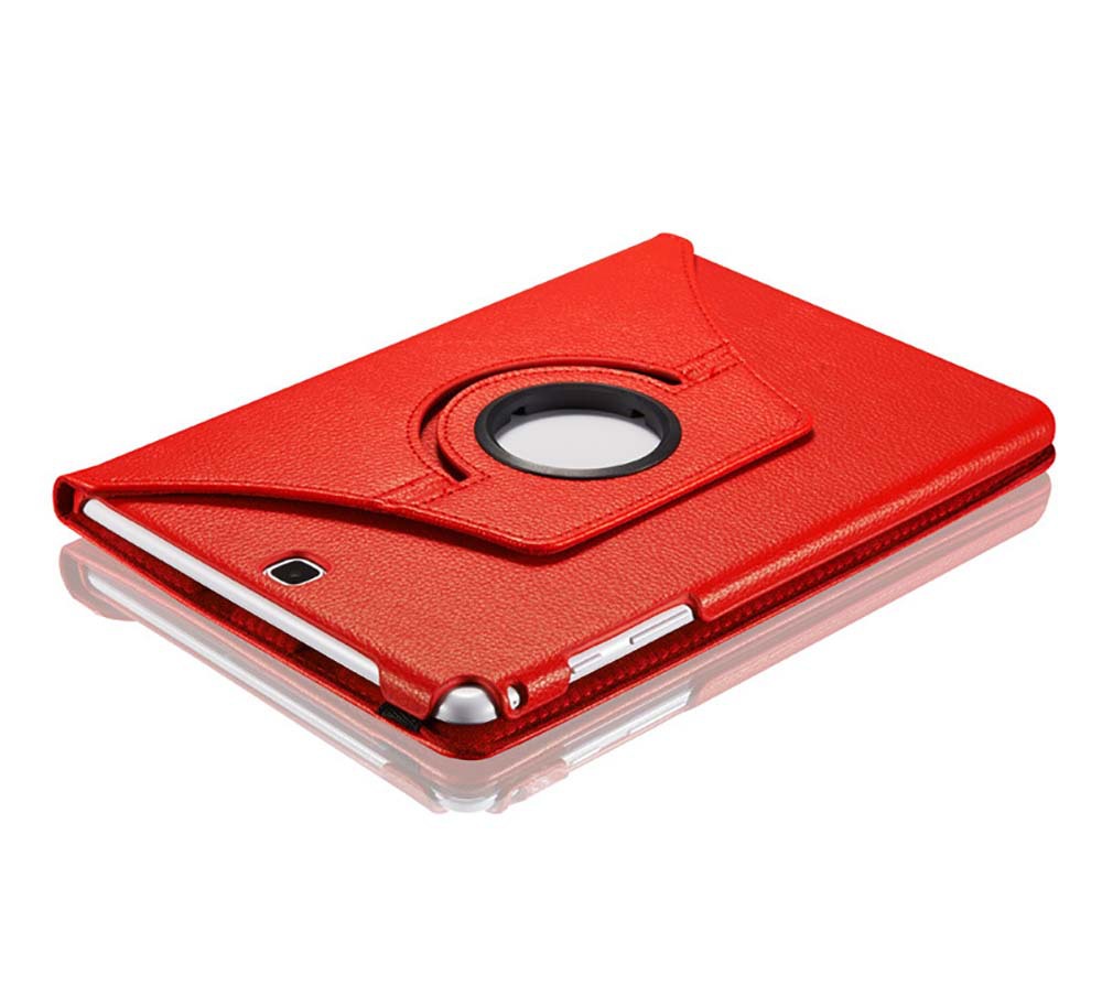 9.7" Rotating Folio Case Leather Shell Protective Cover for Samsung Galaxy Tab A (Model T550/ T555/ P550/ P555) - Image 6