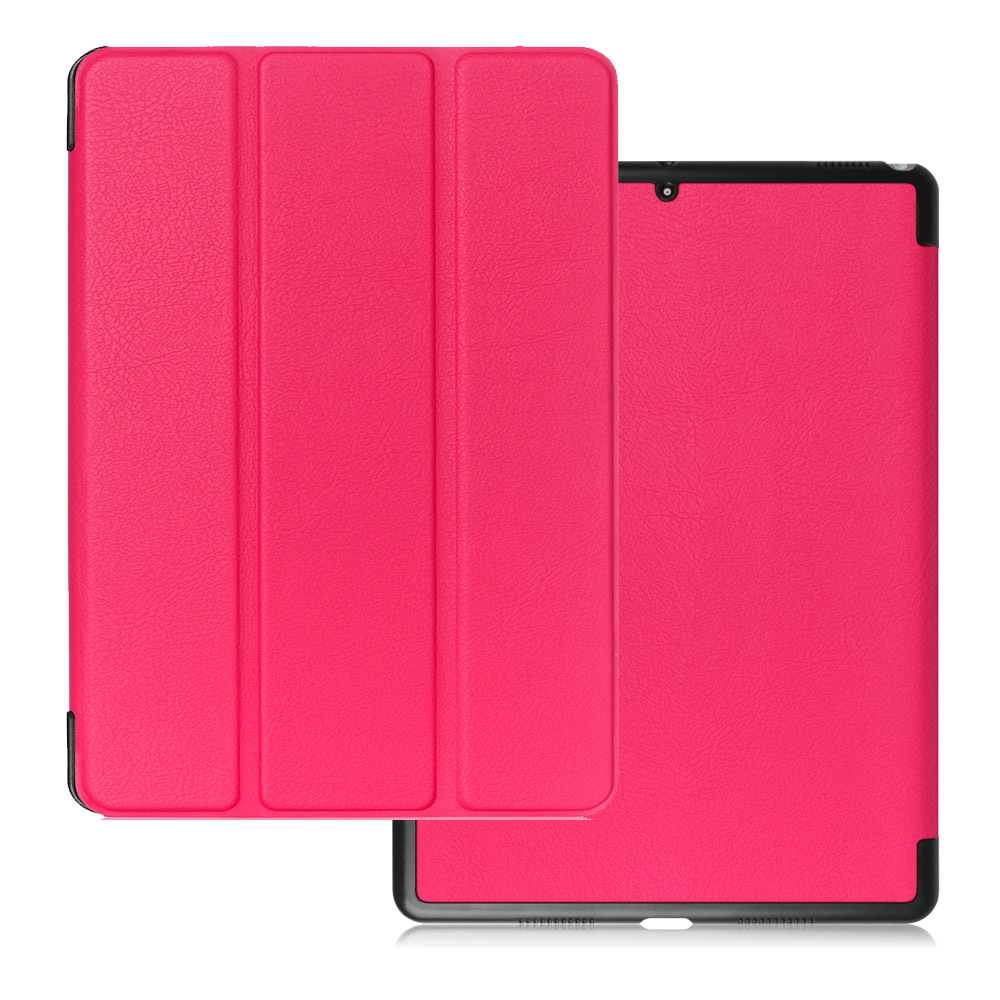 10.5" Tri-Fold Stand Case Leather Shell Drop-Proof Protective Cover for 2017 Apple iPad Pro (Model A1852/A1701/A1709) - Image 9