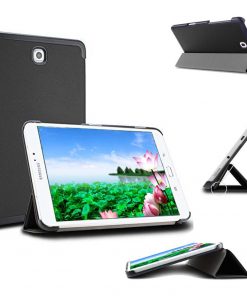 8" Tri-Fold Case Magnetic Protective Cover Folio Shell for Samsung Galaxy Galaxy Tab S2 8.0 (SM-T710/ T715/ T713/ T719)