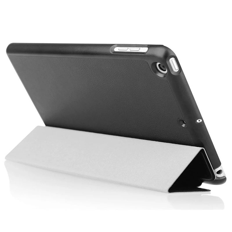 9.7" Tri-Fold Stand Case Leather Shell Drop-Proof Protective Cover for Apple iPad 5 (Model A1822 A1823 ) - Image 4