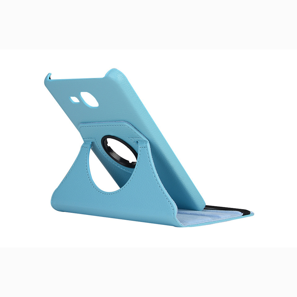7" Rotating Folio Case Leather Shell Protective Cover for Samsung Galaxy Tab A6 7.0 (T280/T285) - Image 6