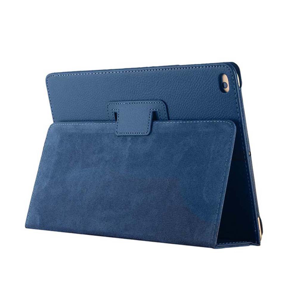 9.7" Two-Fold Stand Case Grained Leather Shell Drop-Proof Protective Cover for Apple iPad 5 (Model A1822 A1823) - Image 6