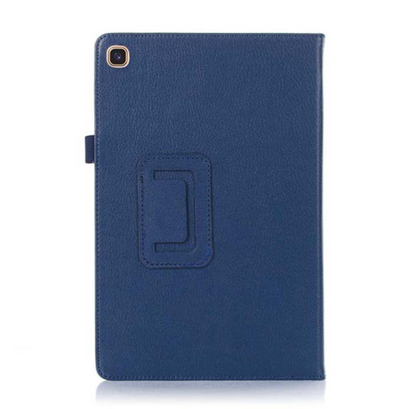 10.1" Two-Fold Folio Stand Case Litchi pattern Shell Drop-Proof Protective Cover for 2019 Samsung Galaxy Tab A 10.1 (SM-T510/ T515)