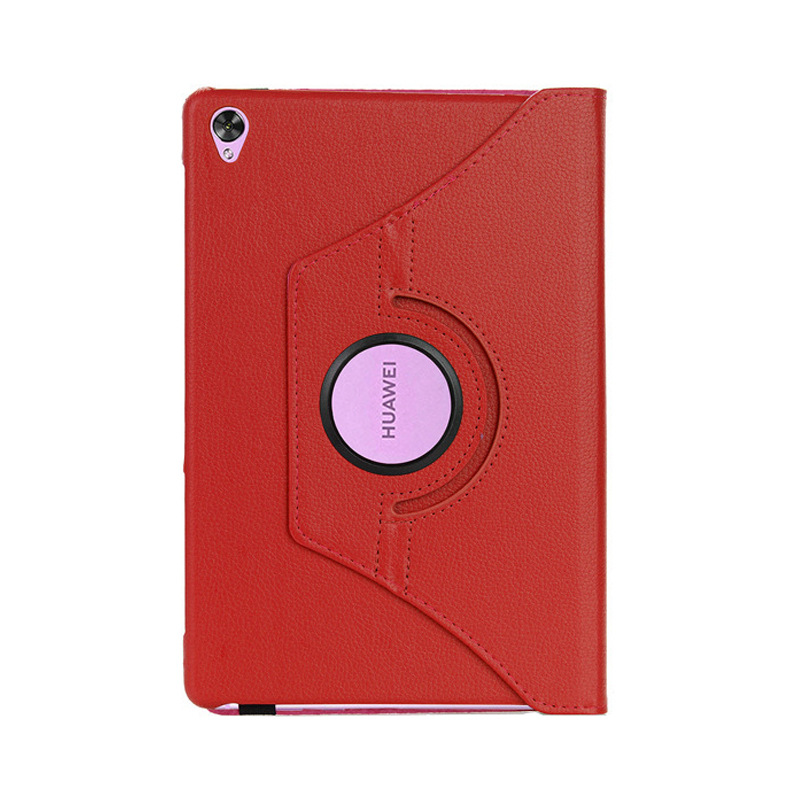 10.8" Rotating Folio Case Leather Shell Protective Cover for 2019 Huawei MediaPad M6 - Image 9