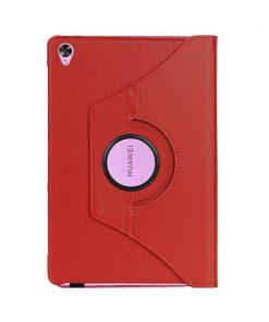 10.8" Rotating Folio Case Leather Shell Protective Cover for 2019 Huawei MediaPad M6