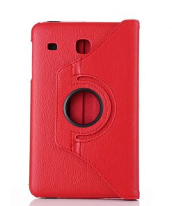 360° Rotating Pebbled Leather Case Folio Shell Protective Cover for Samsung Galaxy Tab E 8'' (T377/ T375)