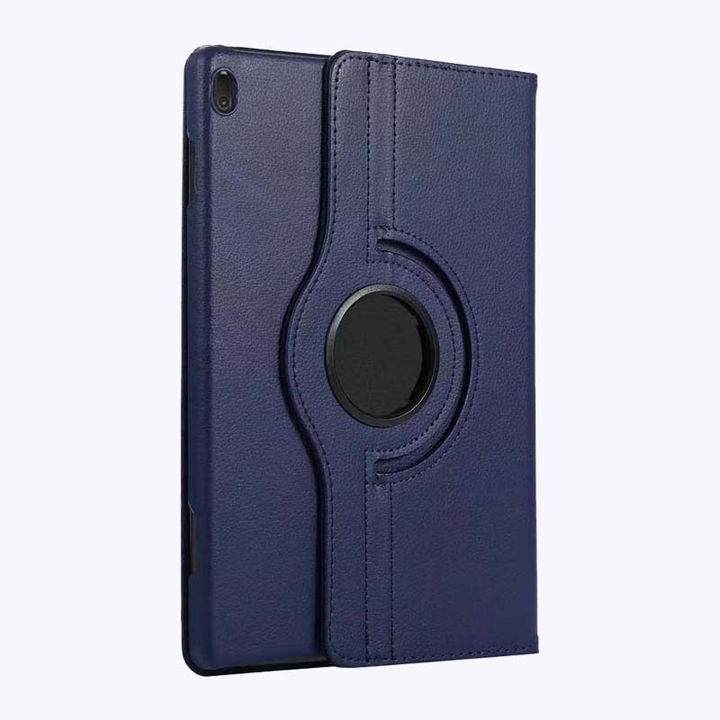 8" Rotating Folio Case Leather Shell Protective Cover for Lenovo Tab M8 HD (TB-8505F TB-8505X) - Image 5