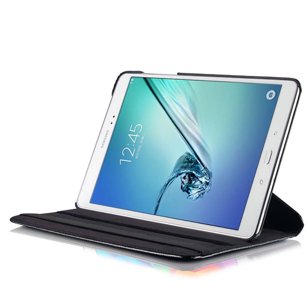 8" Rotating Folio Case Leather Shell Protective Cover for Samsung Galaxy Tab S2 8.0 (T710/ T715/ T713/ T719) - Image 5