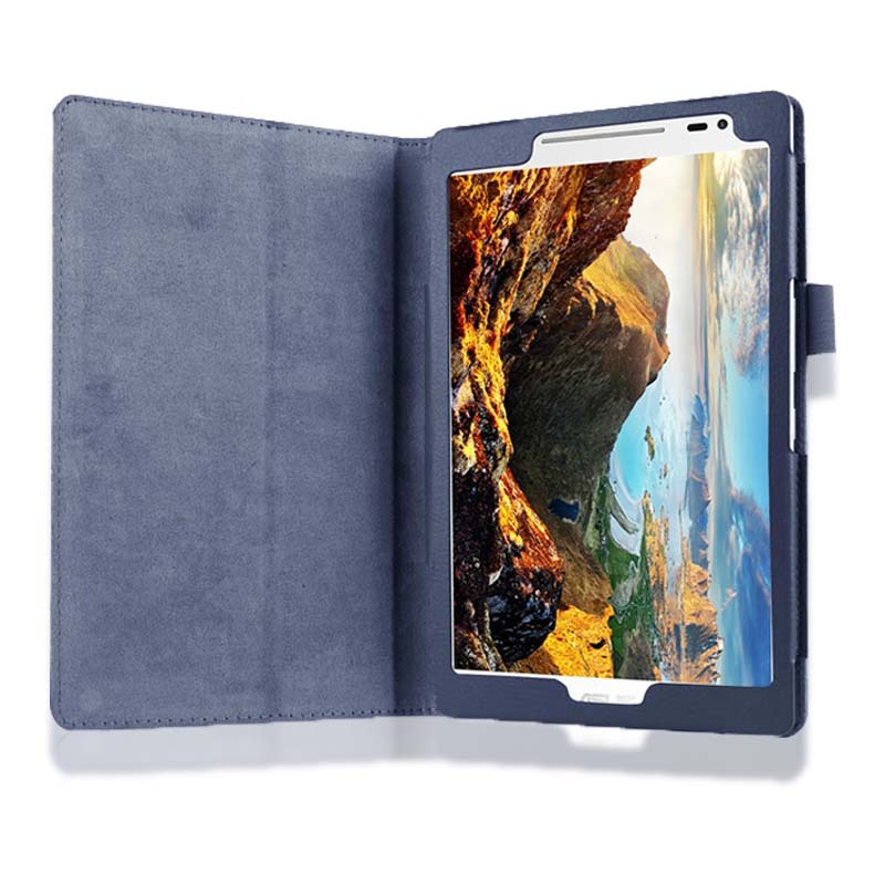 8" Two-Fold Folio Stand Case Back Clip Shell Protective Cover for Asus zenpad 8.0 (Z380/ Z380KL/ Z380C) - Image 3