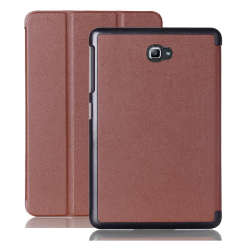 10.1" Tri-Fold Cover Soft leather Shell Folio case for Samsung Galaxy Tab A6 (Model SM-T580/ T585/ T587) - Image 9