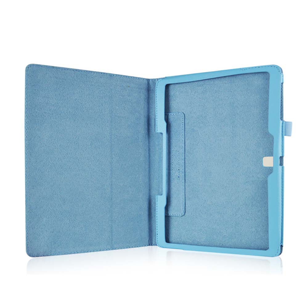 10.1" Foldable Stand Case Leather Shell Drop-Proof Protective Cover for 2014 Samsung Galaxy Note 10.1 (Model SM-P600/ P601/ P605) - Image 4