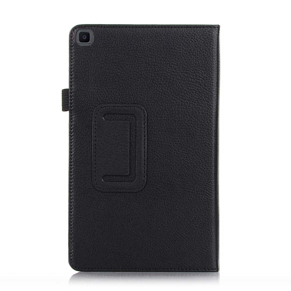 8" Two-Fold Folio Stand Case Litchi pattern Shell Protective Cover for 2019 Samsung Galaxy Tab A 8.0 with S Pen (SM-P200/ P205) - Image 8