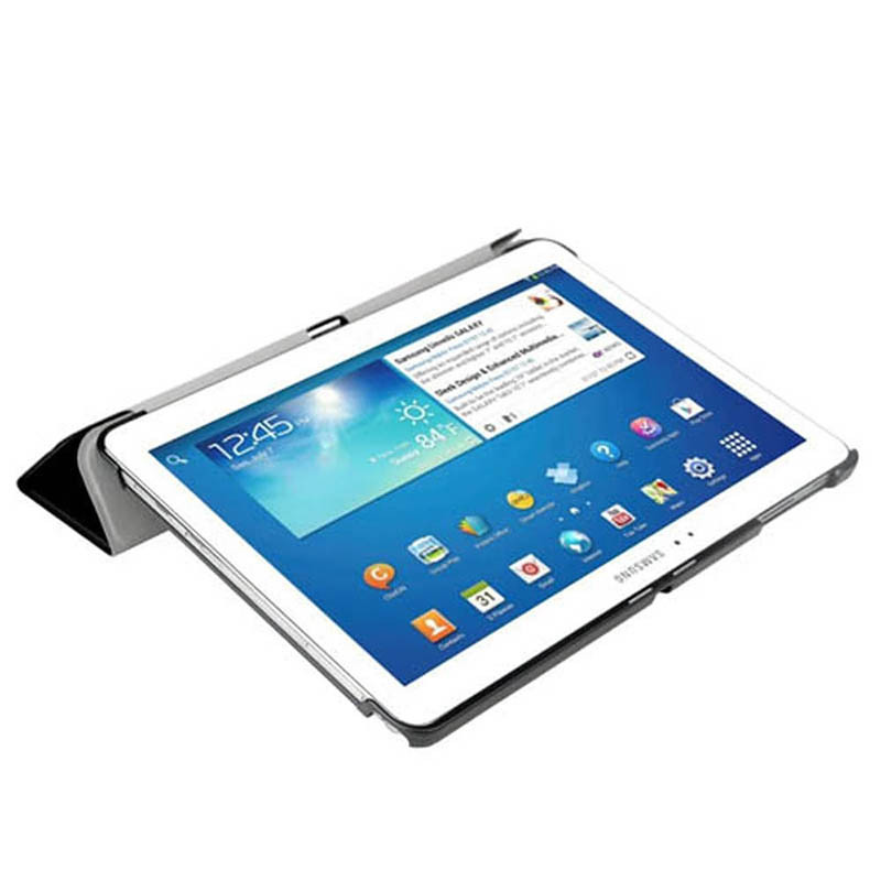 10.1" Tri-Fold Cover Soft leather Shell Folio case for Samsung Galaxy Tab Pro SM-T520/ T525 - Image 3