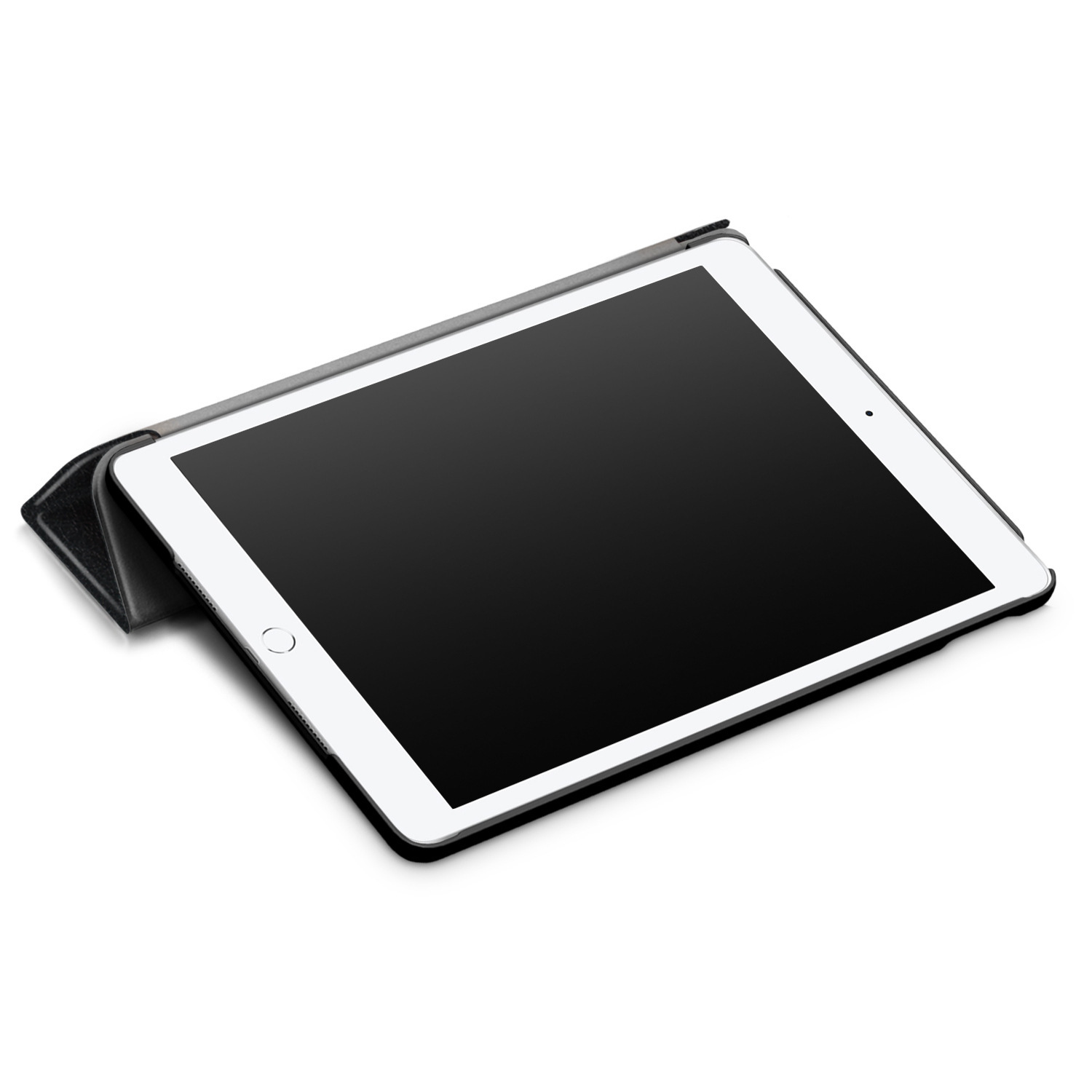 10.2" Tri-Fold Stand Case Leather Shell Drop-Proof Protective Cover for 2019 Apple iPad 7 (Model A2197, A2200, A2198) - Image 3