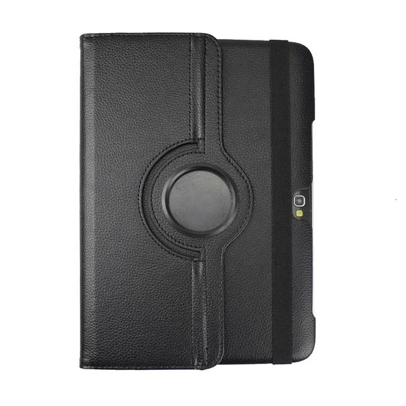 10.1" Rotating Folio Case Leather Shell Protective Cover for Samsung Galaxy Note 10.1 GT-N8000/ N8010 (2012 released) - Image 3