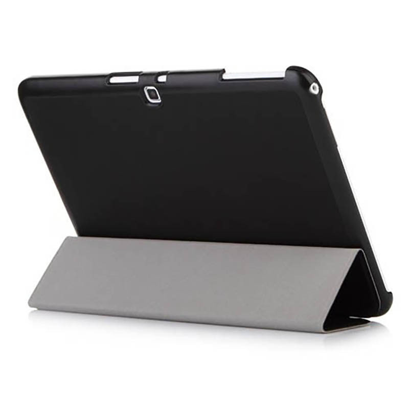10.1" Tri-Fold Cover Soft leather Shell Folio case for Samsung Galaxy Tab 4 SM-T530/ T531/ T535 - Image 2