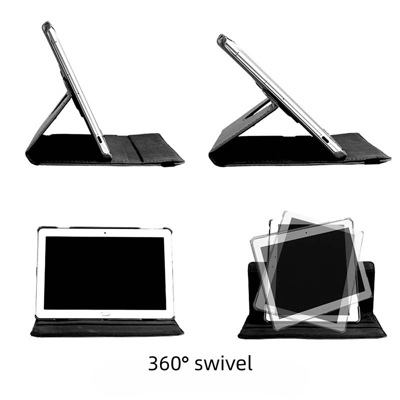 8.4" Rotating Folio Case Leather Shell Protective Cover for 2019 Huawei MediaPad M6 - Image 2