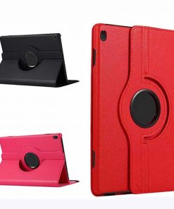 8" Rotating Folio Case Leather Shell Protective Cover for Lenovo Tab M8 HD (TB-8505F TB-8505X)