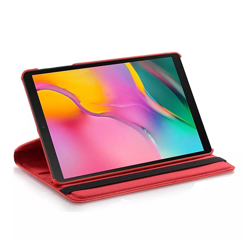 10.4" Rotating Folio Case Leather Shell Protective Cover for Samsung Galaxy Tab A7 10.4 (Model T500/ T505/ T507) - Image 3