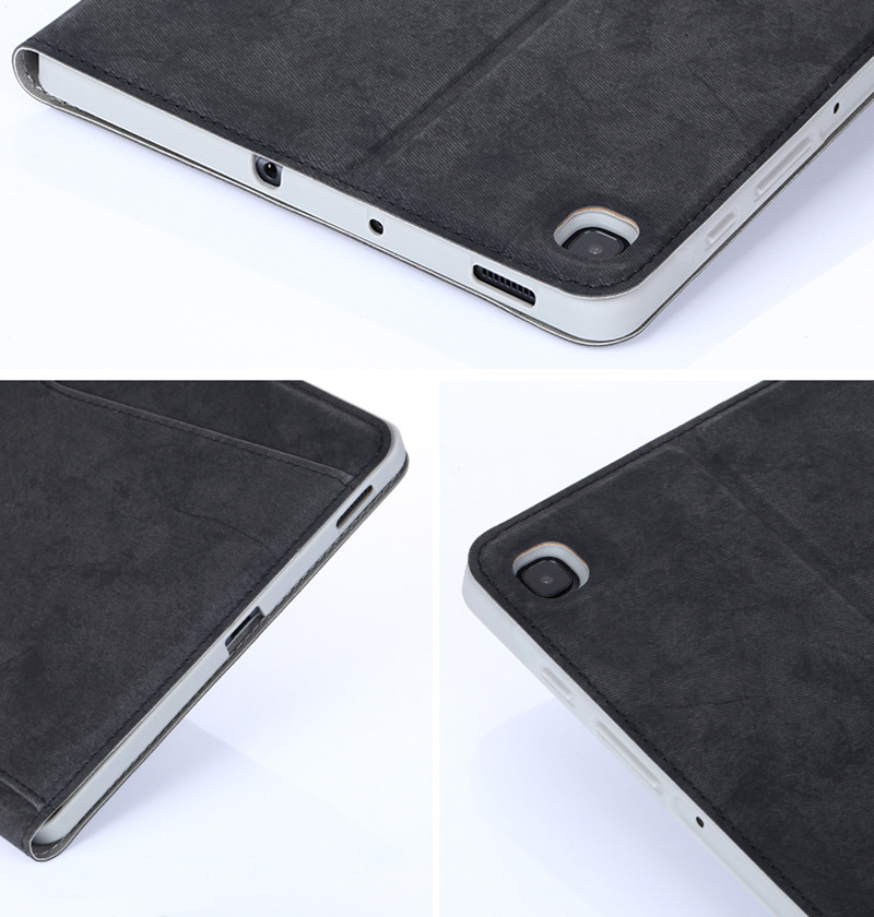 10.4" Protective Tab Case Folio Cover Full-coverage leather Shell for Samsung Galaxy Tab S6 Lite 10.4 (SM-P610/ P615) - Image 4
