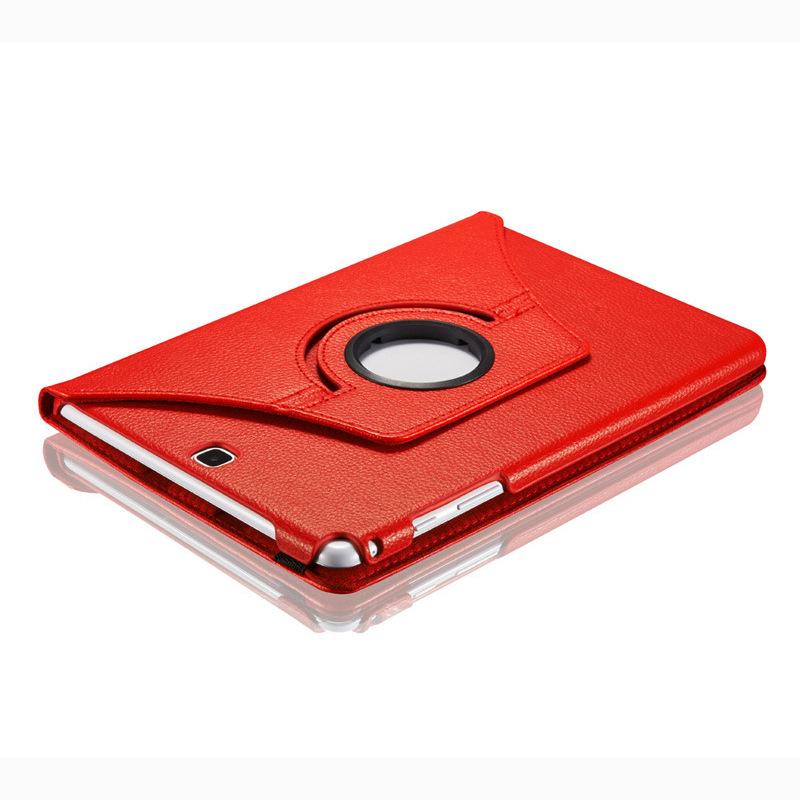 8" Rotating Folio Case Leather Shell Protective Cover for Samsung Galaxy Tab A 8.0 (Model T350/ T355C/ P350) - Image 6