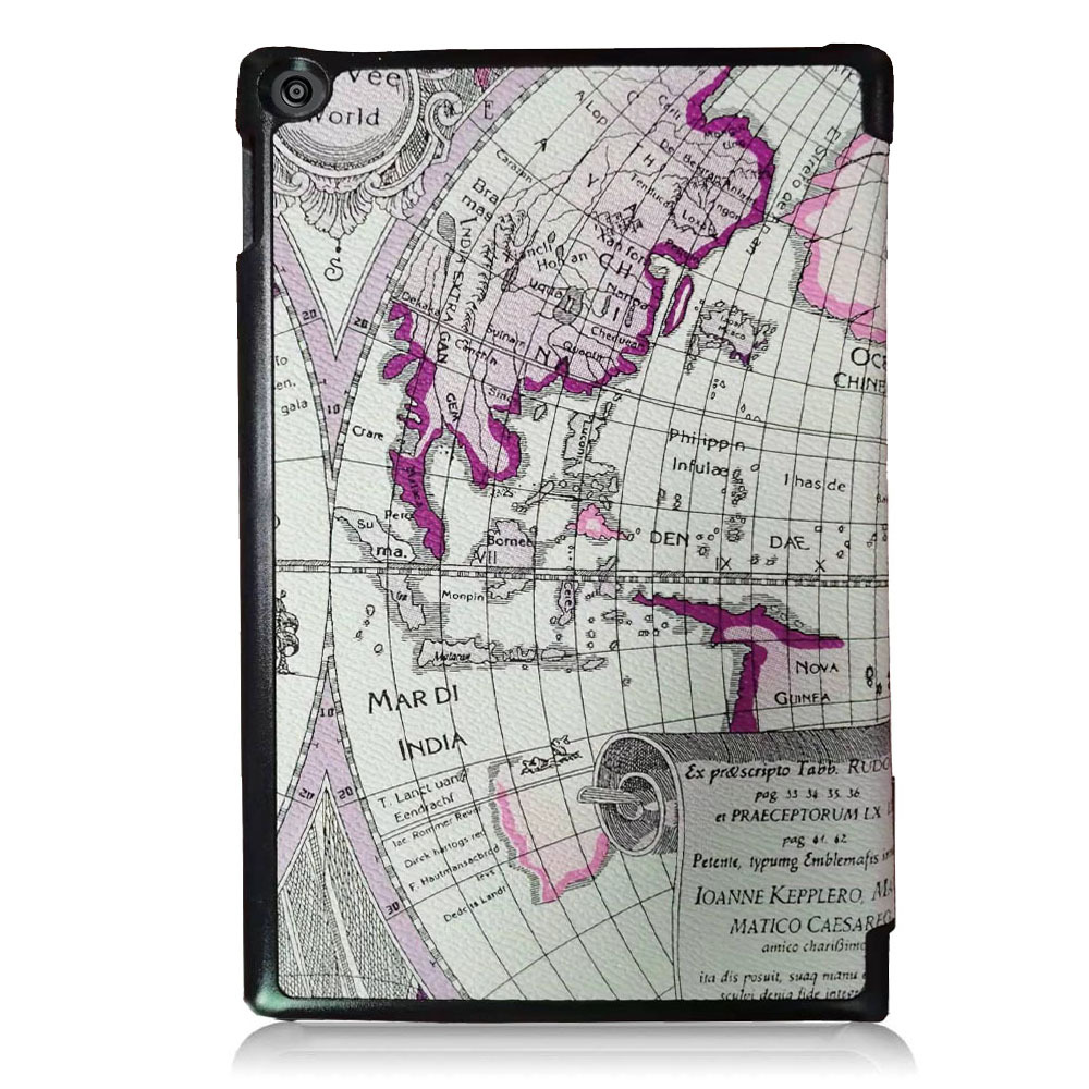 8" Flip Shell Leather Case Drop-Proof Protective Cover for Amazon Kindle Fire HD 8 5th Gen 2015 - Image 7