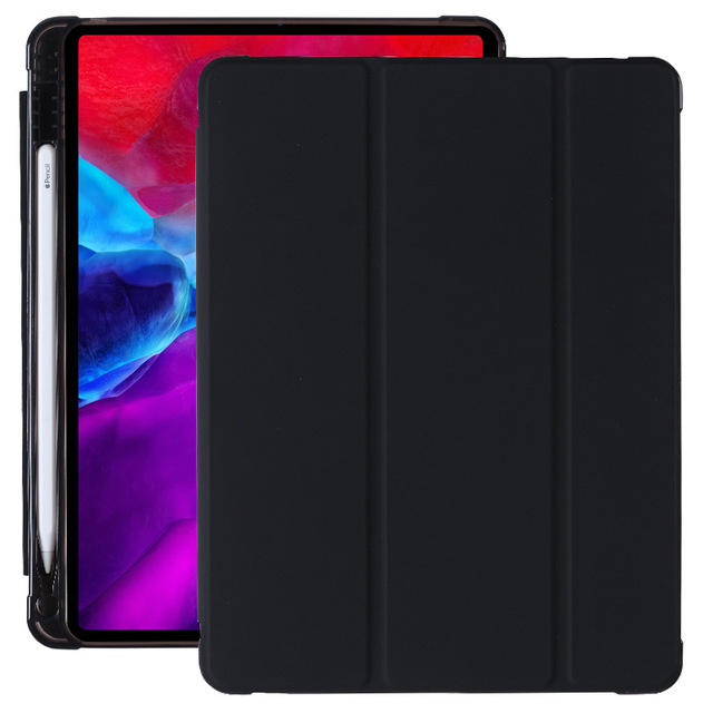 10.5" Tri-Fold Case Soft TPU leather Shell folio Cover with pen holder for Apple iPad Pro (Model A1701 A1709 A1852) - Image 7