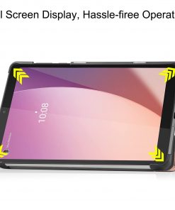 Alternative view of 8" Premium Smart Case Slim Shockproof Leather Cover for Lenovo Tab M8 4th Gen