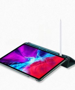 Alternative view of 10.5" Tri-Fold Case Soft TPU leather Shell folio Cover with pen holder for Apple iPad Pro (Model A1701 A1709 A1852)