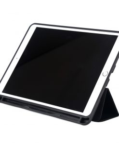 Alternative view of 10.2" Tri-Fold Cover Soft TPU leather Shell folio case with pen holder for Apple iPad 7 (2019 released)