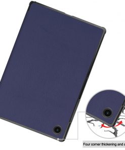 Alternative view of 10.5" Tri-Fold Cover leather Shell Folio case for Samsung Galaxy Tab A8 10.5 (X200/ X205)