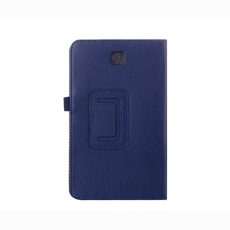 7" Foldable Stand Case Leather Shell Drop-Proof Protective Cover for Samsung Galaxy Tab 3 (Model T210/ T211) - Image 5