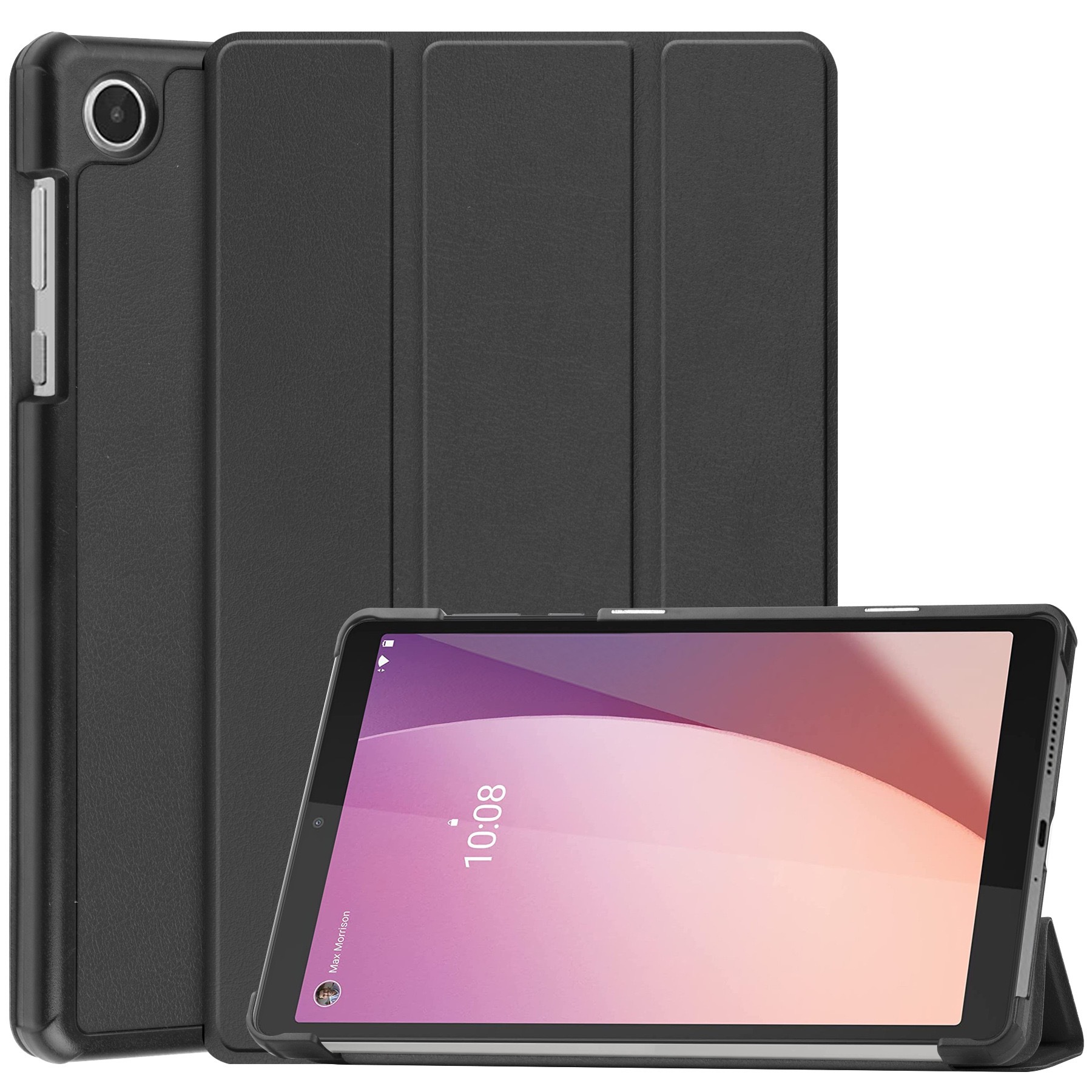 8" Premium Smart Case Slim Shockproof Leather Cover for Lenovo Tab M8 4th Gen - Image 10