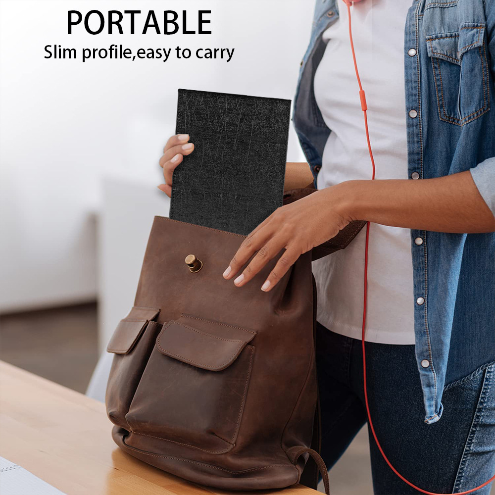 6" Leather Case Drop-Proof Protective Cover for Kindle Paperwhite 1/ 2/ 3 KPW123 - Image 5