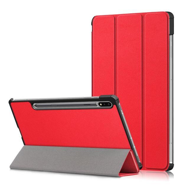 11" Tri-Fold Case Magnetic Protective Cover Folio Shell for 2020 Samsung Galaxy Tab S7 (SM-T870/ T875/ T878)